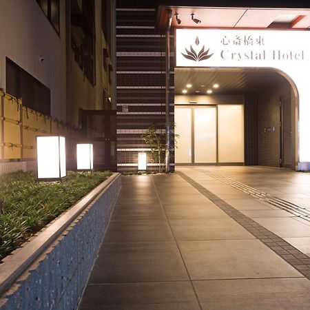 אוסקה Shinsaibashi-Higashi Crystal Hotel מראה חיצוני תמונה