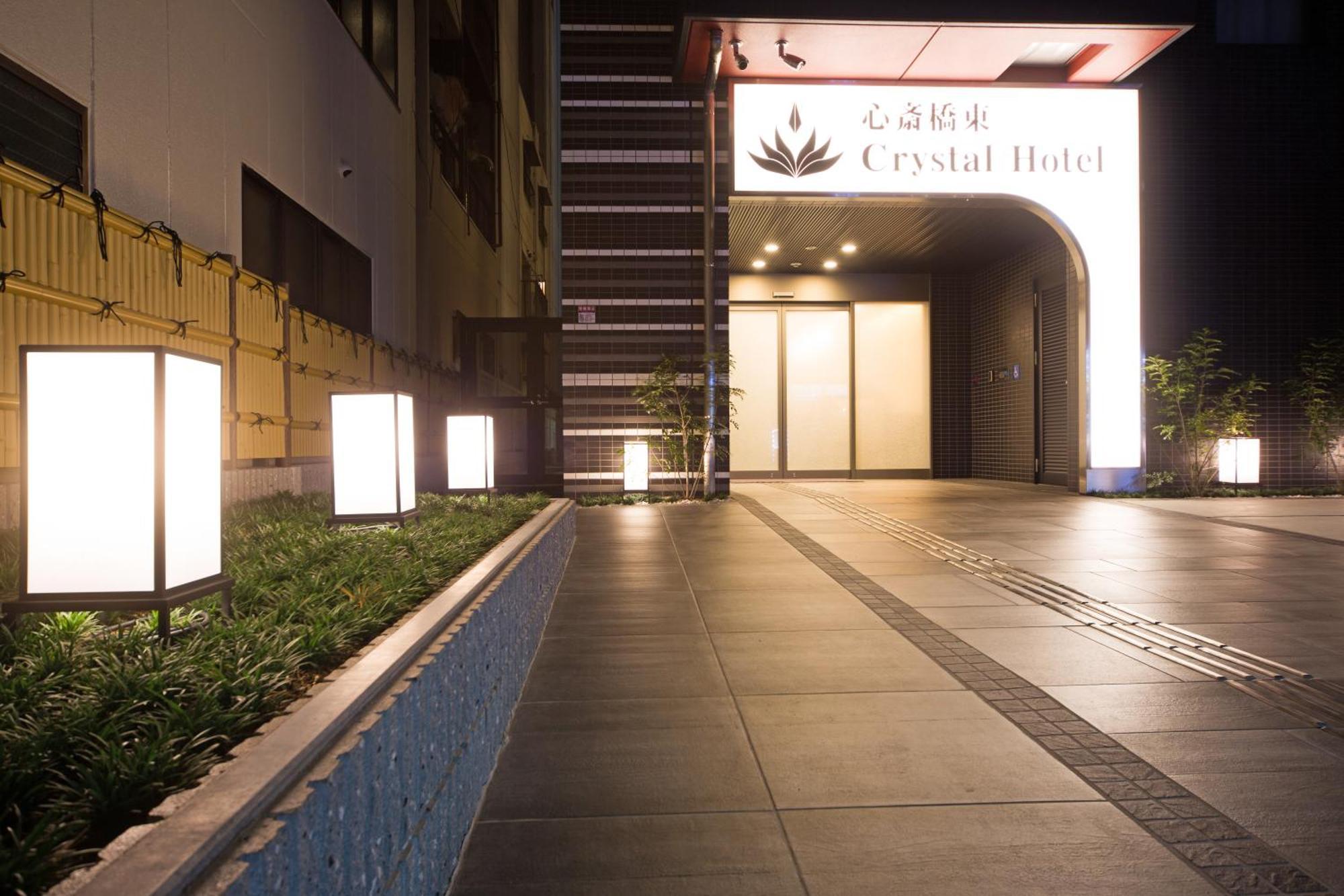 אוסקה Shinsaibashi-Higashi Crystal Hotel מראה חיצוני תמונה